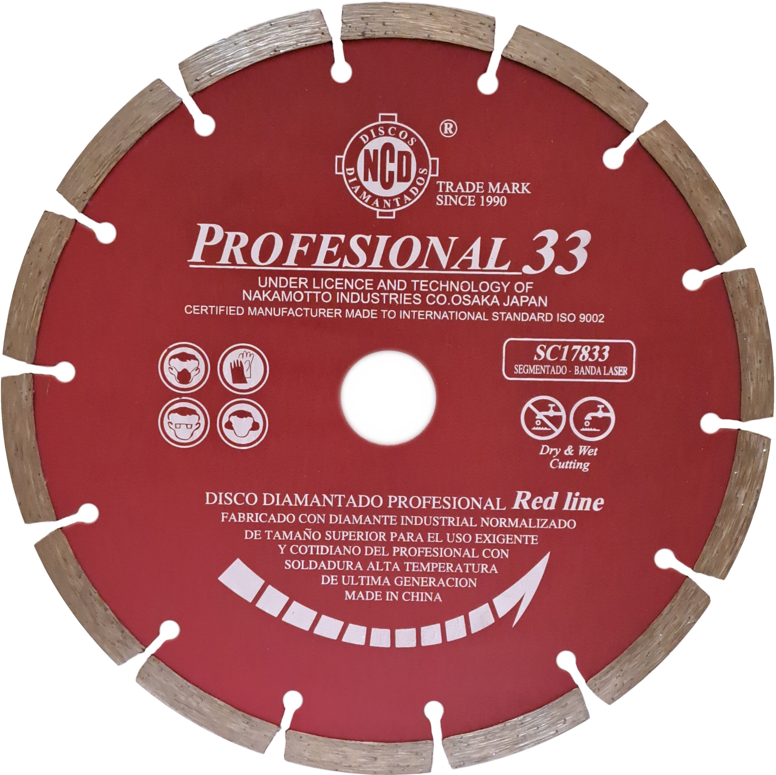 SC17833 Ds Diam. PROFESIONAL 7¼ LASER