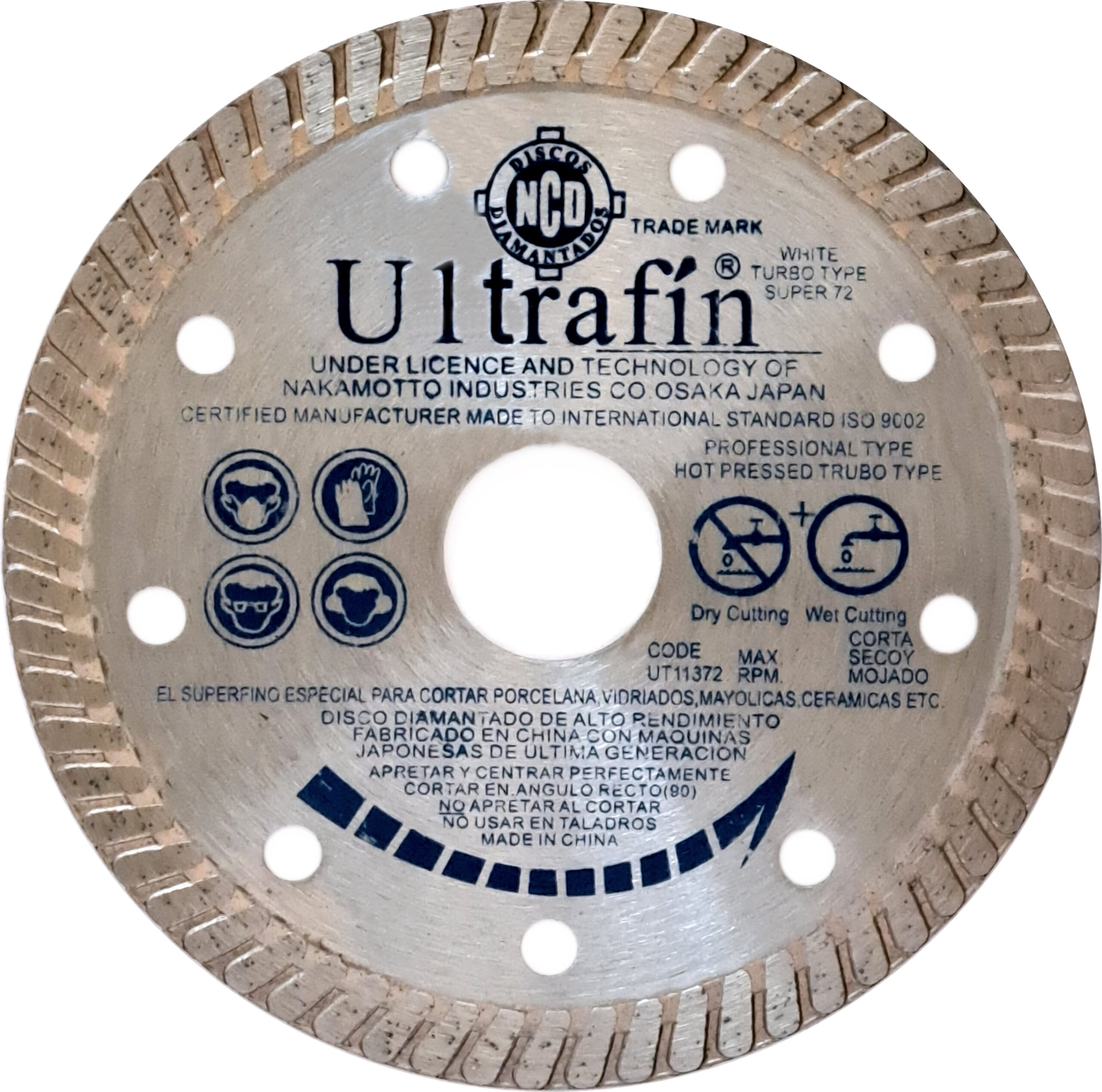 UT11372 Ds Diam. SUPER FINO 4½ TURBO