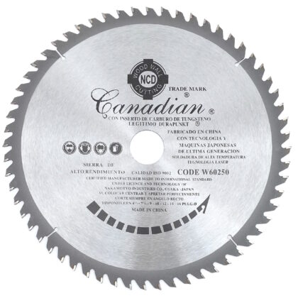 10" (250mm) Z-60 Línea Celeste  W60250