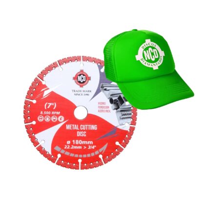 Disco Diamantado para Corte de Metal 7"